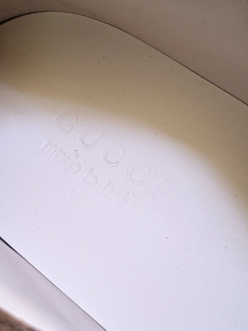 GUCCI Flashtrek Sneakers Brown Monogram Logo GG Men US 9.5 Suede Leather Hiking